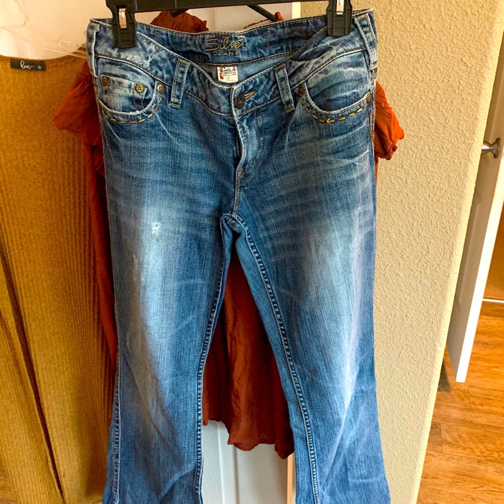 Silver Suki jeans